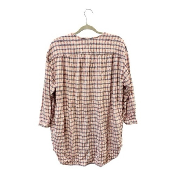 Anthropologie Saturday Sunday Plaid Tunic Size Large - Picture 6 of 10